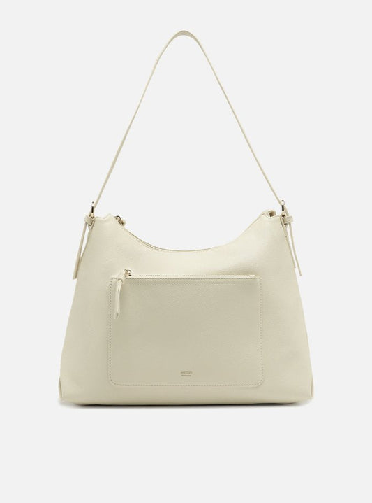 Bolsa Hobo Off-White Grande